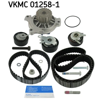 Afbeelding van Skf Distributieriem kit incl.waterpomp VKMC 01258 1