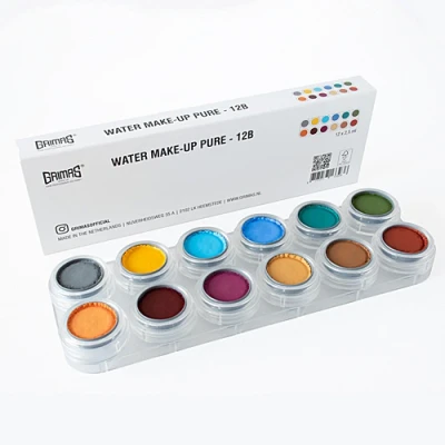 Afbeelding van Grimas Schmink Schminkpalet, 12x2,5 ml, diverse kleuren