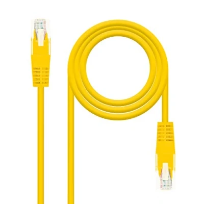 Afbeelding van UTP Category 6 Rigid Network Cable NANOCABLE Yellow