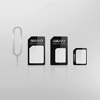 Afbeelding van Cable Technologies Sim kaartadapter kit voor alle smartphones en tablets, 4 in 1 + extractor, Nano Adapter Nano, Micro