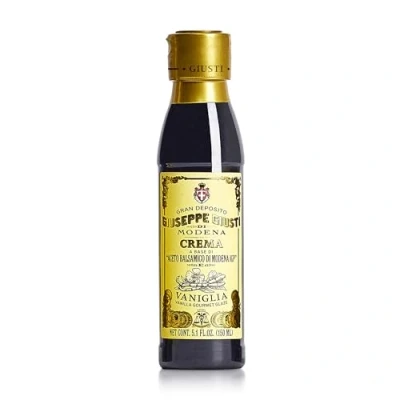 Afbeelding van Acetaia Giuseppe Giusti Glazuur op basis van Blasamic Vinegar of Modena VANILLE 150 ml