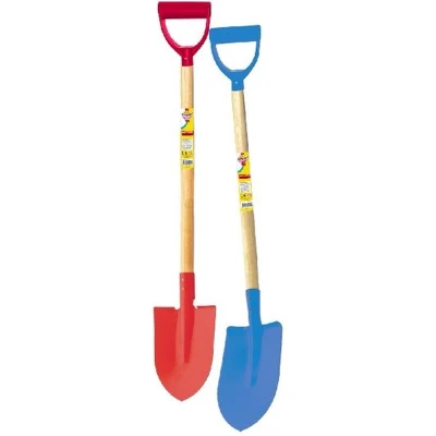 Afbeelding van Basic Strandschep Punt Hout/Metaal 101Cm Assorti