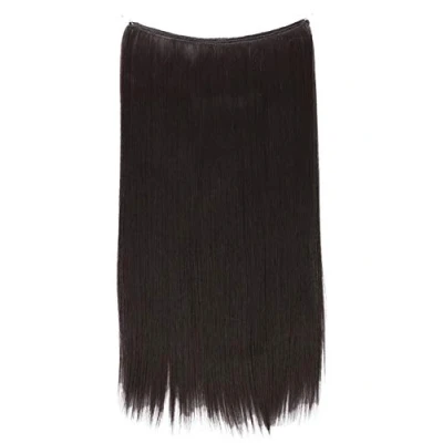 Afbeelding van CAISHA by PCAISHA 50cm 1 Inslagverlenging Met Elastische Band Haarverlenging Haarstukje Glad Hittebestendig Zwartbruin E102