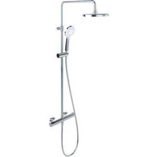 Afbeelding van Villeroy &amp; Boch Universal Showers Douchesysteem met drie functies voor wandmontage chroom