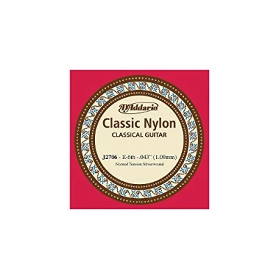 Afbeelding van D&quot;;Addario J2706 Student Nylon Classical snaar voor klassieke gitaar normal tension (E6)