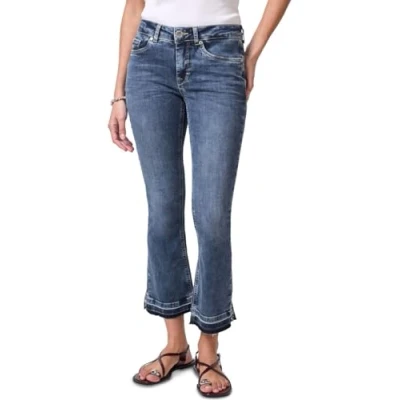 Afbeelding van Street One Studio Flared Jeans, Dames, Maat: 26x28, Blau
