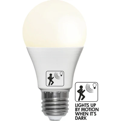 Afbeelding van Star Trading LED lamp met licht en bewegingssensor E27 indoor warm wit