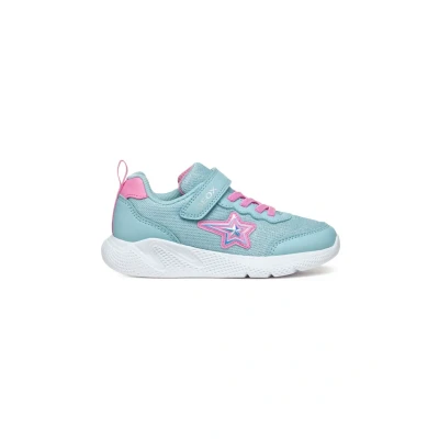 Afbeelding van Geox Sprintye Babyschoenen voor kinderen, Maat: 39, Sky fuchsia Textiel/ synthetisch
