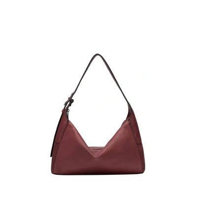 Afbeelding van Liebeskind Berlin LOU HOBO GERÄUMIGE Handtas, Dames, Maat: One Size, Bordeaux