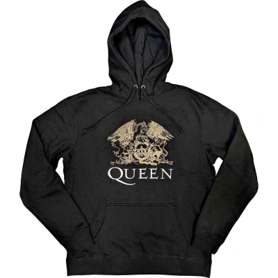 Afbeelding van Queen Crest Hoodie/trui 2XL Zwart