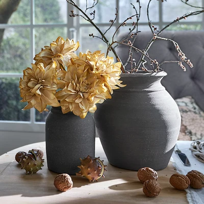 Afbeelding van LOBERON Sierbloem set van 4 Cappellina geel/groen