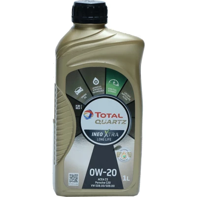 Afbeelding van Motorolie TOTAL Quartz XTRA LL 0W20 1L