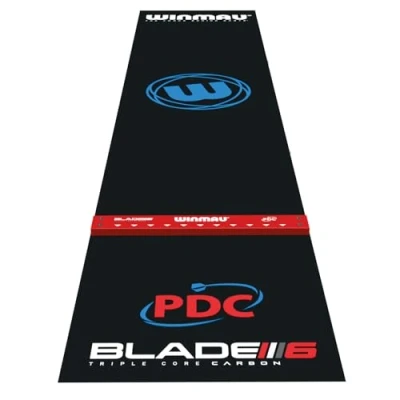 Afbeelding van Winmau Pro Zone Precision PVC Dart Mat + Integrated Oche