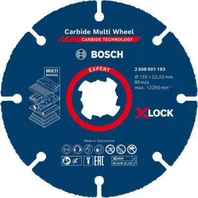 Afbeelding van Doorslijpschijf Xlock multiwheel carb.125mm