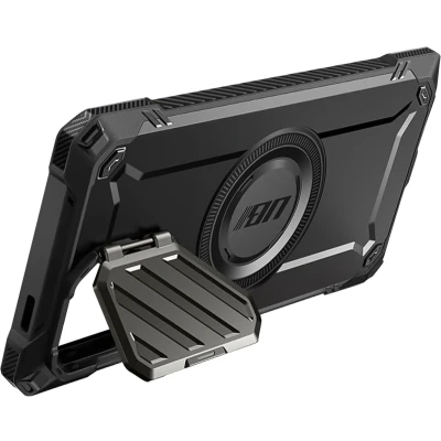 Afbeelding van SUPCASE UB Pro MagXT Hoesje Geschikt voor Samsung Galaxy S24 Ultra Back Cover met Camera Protector Kickstand Compatibel MagSafe Extra Bescherming Zwart