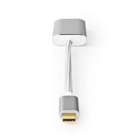 Afbeelding van USB C naar VGA adapter Nedis 0.2 meter (4K@60Hz, C, A)