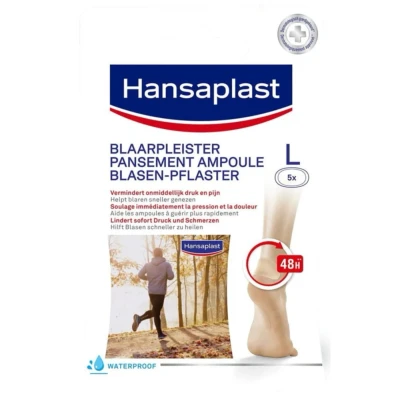 Afbeelding van Hansaplast Blaarpleisters Groot (5 St). eFarma