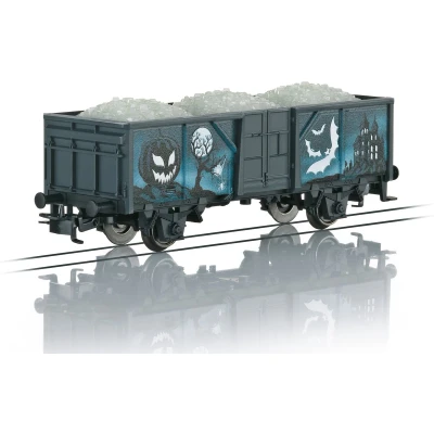 Afbeelding van Märklin Start up 44232 Halloween wagen Glow in The Dark Spur H0, goederenwagen