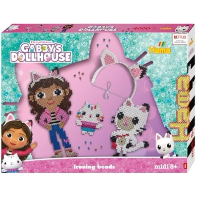 Afbeelding van Hama Strijkkralen Gabby&#039;S Dollhouse 4000 Stuks