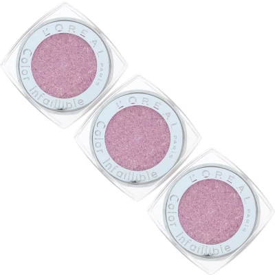 Afbeelding van L&#039;Oréal Infallible Oogschaduw 036 Naughty Strawberry (set van 3)