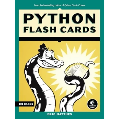 Afbeelding van Python Flash Cards: Syntax, Concepts, and Examples