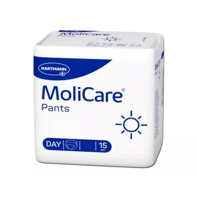Afbeelding van MoliCare Pants Day: incontinentiebroek voor matige urine incontinentie, Gr. M (80 120), 15 stuks