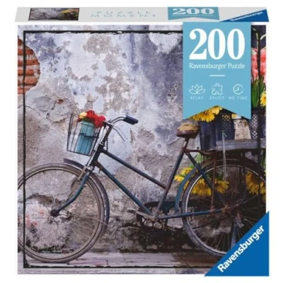 Afbeelding van Ravensburger Puzzle Bicycle 200 Teile Moment