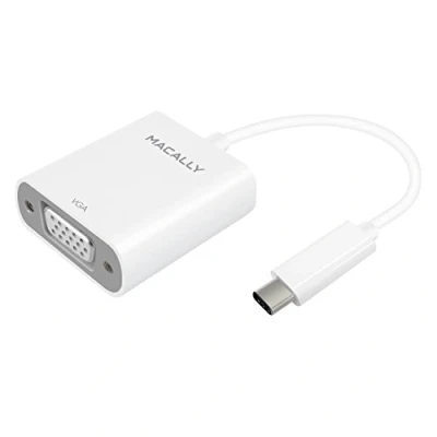 Afbeelding van Macally USB C naar VGA Adapter Wit