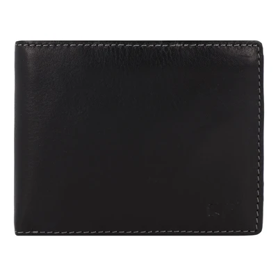 Afbeelding van Braun Büffel Portemonnee Arezzo RFID Wallet 4+4CS Black Zwart