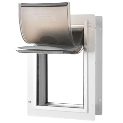 Afbeelding van VEVOR huisdierenluik kattenluik hondenluik magneetsysteem wandmontage L