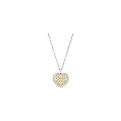 Afbeelding van Engelsrufer Zirkonia Ketting goldcoloured, Dames, Maat: One Size, Gold coloured