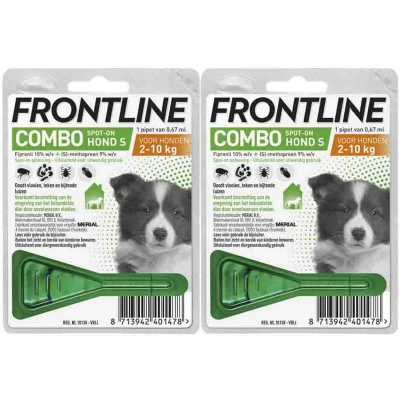 Afbeelding van 2x Frontline Combo Puppy Vlooienmiddel