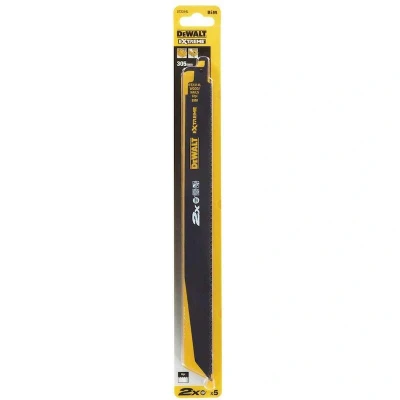 Afbeelding van DeWalt Accessoires Reciprozaagblad 2X BiM 305x4,2mm extra dik, hout DT2314L QZ