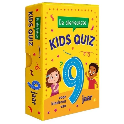 Afbeelding van Deltas De allerleukste Kids Quiz voor kinderen van 9 jaar.