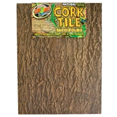 Afbeelding van Zoo Med Natural Cork Tile Background Terrarium achtergrond Kurk 45x61cm