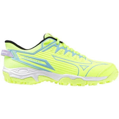 Afbeelding van Mizuno WAVE LYNX 2 JR. Hockeyschoenen neo lime/black/splish splash Junior Maat 36.5