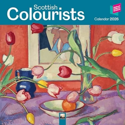 Afbeelding van National Galleries Scotland: Scottish Colourists Wall Calendar 2026 (Art Calendar)