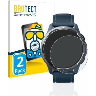 Afbeelding van BROTECT (2 Stuks) Antireflecterende Beschermfolie voor Xiaomi Watch S1 Active Anti Glare Screen Protector, Mat, Ontspiegelend