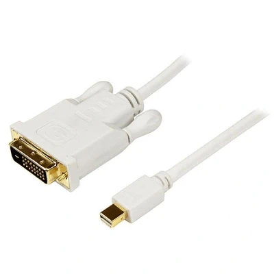 Afbeelding van StarTech.com 3 m lange Mini DisplayPort naar DVI adapterconverterkabel DP 1920x1200 wi