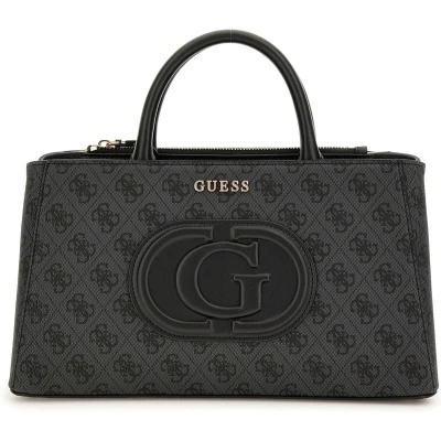 Afbeelding van Guess Dames Tas Grijs HWESG9 51305/CGK ECO MIETTA SML SOCIETY SATCHEL