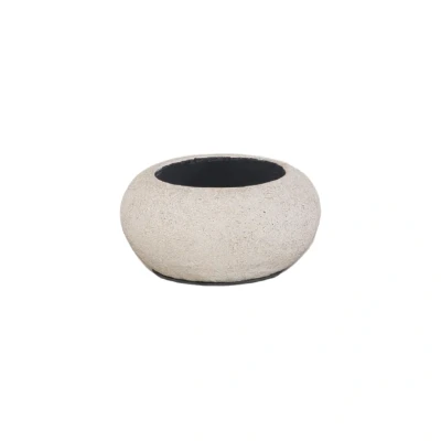 Afbeelding van STILL Waxinelichthouder Theelichthouder Maxi waxinelicht Aardewerk Rond Light Set van 2 stuks 10 cm