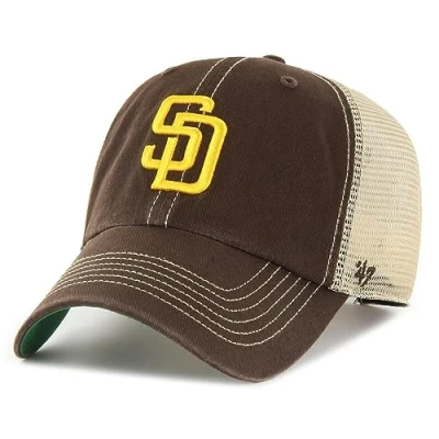 Afbeelding van &#039;47 MLB San Diego Padres Cleanup Trawler Trucker Basecap Cap Baseball Cap, groen, One size