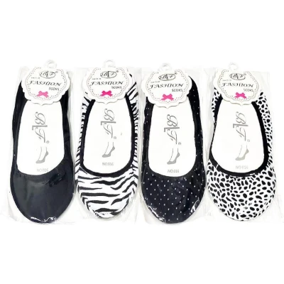 Afbeelding van Invisible socks sneaker sokken fashion kousenvoetje 6 paar dames maat 35 38