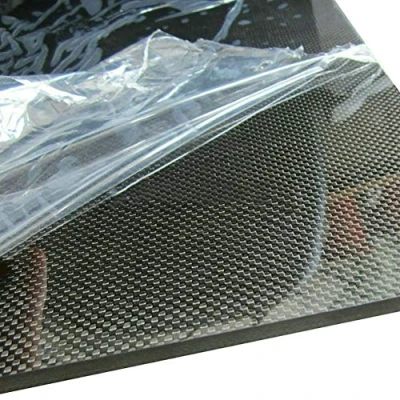 Afbeelding van IkErna 3K Carbon Fiber Sheet Panel Board Plaat Plain Weave Glossy Surface,500X250X1.5Mm