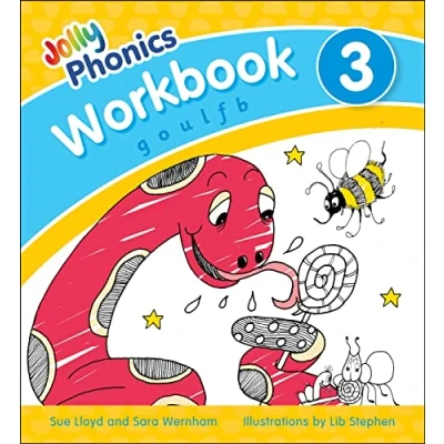 Afbeelding van Jolly Phonics Workbook 3: in Precursive Letters (British English edition)