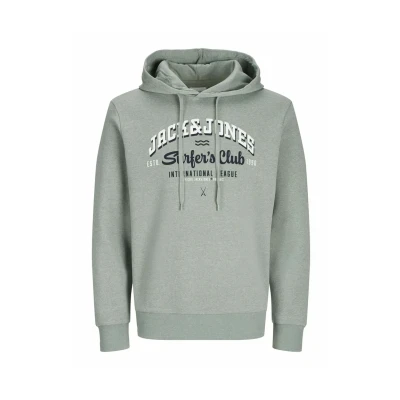 Afbeelding van Jack &amp; Jones PLUS SIZE LOGO Hoodie, Heren, Maat: 3XL, Iceberg green
