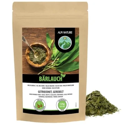 Afbeelding van daslook (125g), 100% natuurlijk, daslookbladeren zonder toevoegingen, daslookkruiden
