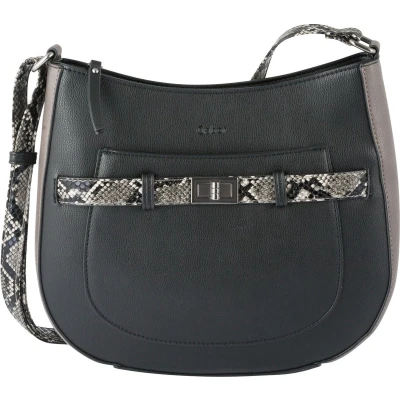 Afbeelding van Gabor Schoudertas Janna Hobo Bag Mixed Black Zwart