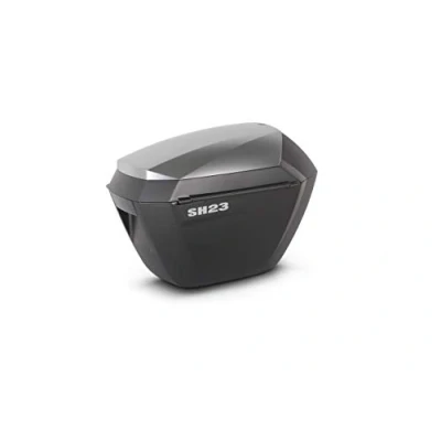 Afbeelding van Shad SH23 Alu Look Zijkoffers Zijkoffers, zwart zilver