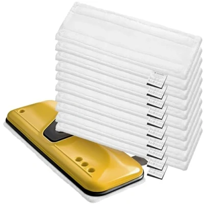 Afbeelding van Navaris microvezeldoekjes voor stoomreiniger 10 vervangende doeken compatibel met Kärcher EasyFix SC2 SC3 SC4 SC5 Wasbare doekjes reiniging